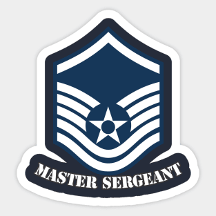 Master Sergeant Sticker